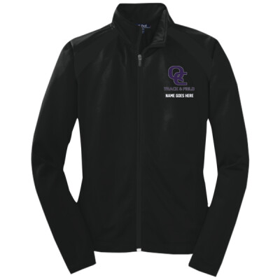 2024 Ladies QCHS Track & Field Tricut Warmup Jacket Thumbnail