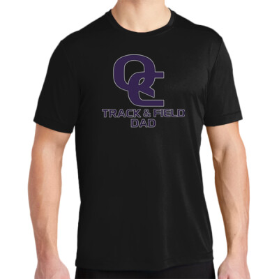 Dad 2024 QC Track & Field Posi-UV ® Pro Tee Thumbnail