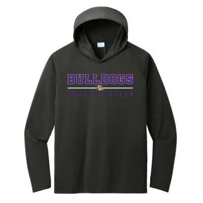 Bulldog Track and Field Hoodie Thumbnail