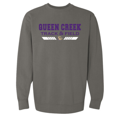 Queen Creek Track & Field Crewneck Sweatshirt Thumbnail
