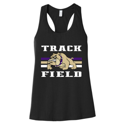 Women's Bulldog Track & Field Racerback Tank Thumbnail