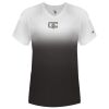 Women's V-Neck Ombre T-Shirt Thumbnail