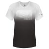 Women's V-Neck Ombre T-Shirt Thumbnail