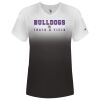 Women's V-Neck Ombre T-Shirt Thumbnail